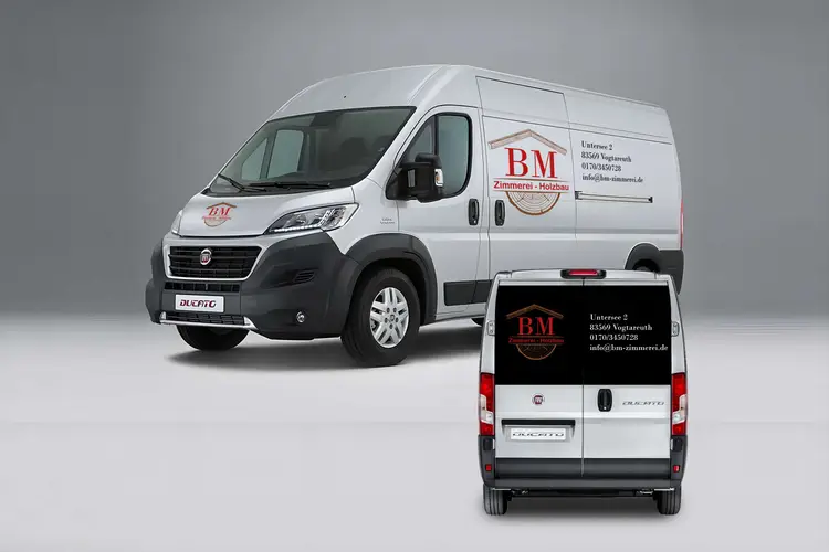 BM Zimmerei Michael Brunner Autobeschriftung